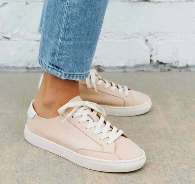business casual leather sneakers for women