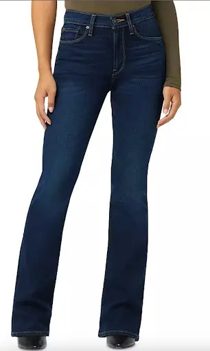 Shiv Roy Power Casual Hudson Barbara High Rise Bootcut Jeans in Requiem