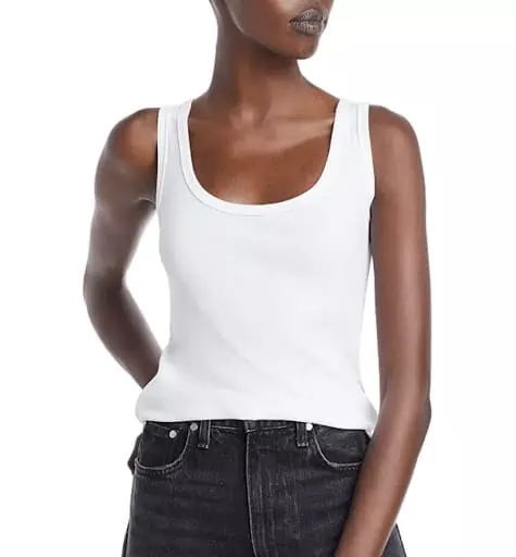 Splendid 1x1 Ribbed Tank For Postpartum Wardrobe