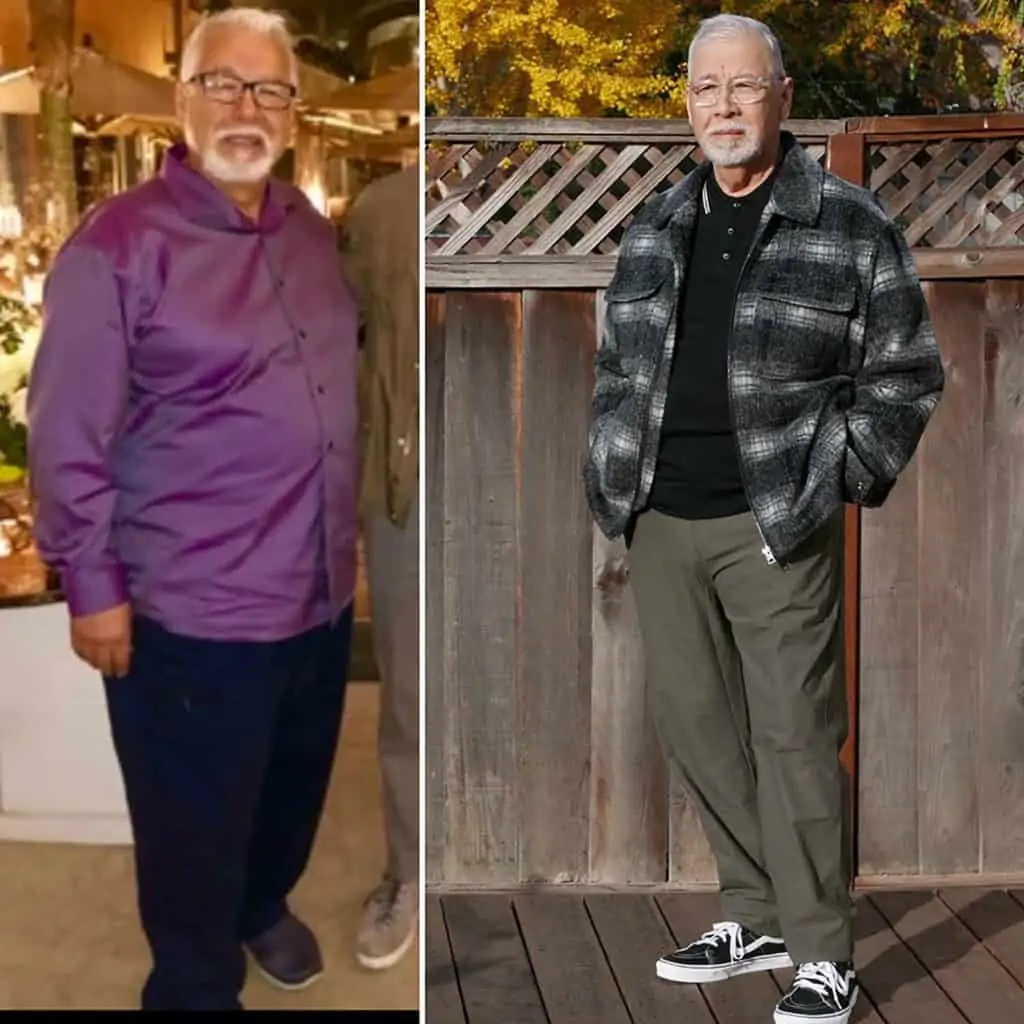 Cassandra Sethi's Father After Mens Plus Size Fashion Tips Makeover
