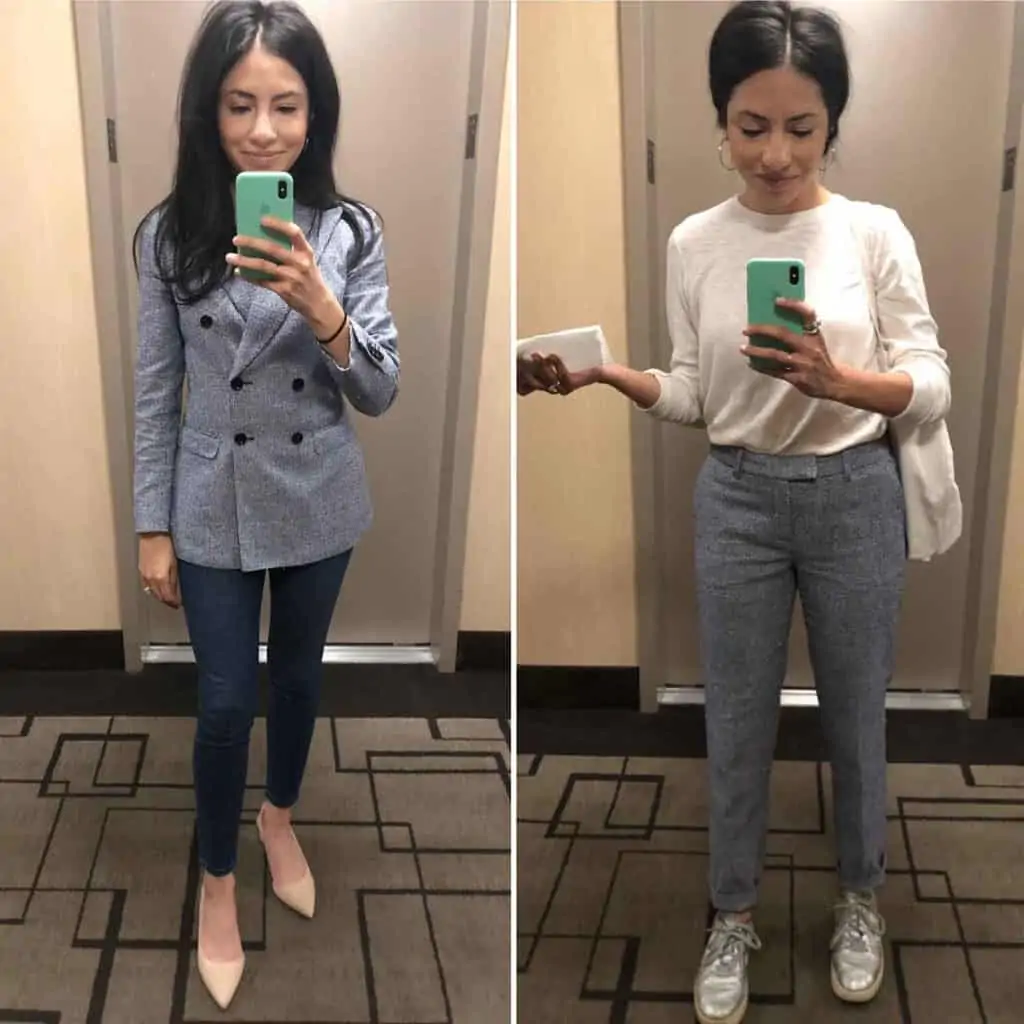 Executive Image Consultant For Women Cassandra Sethi Wearing A CEO Style Pantsuit