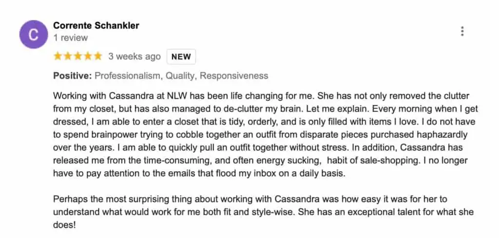 CEO Review Of Next Level Wardrobe Virtual Stylist Service