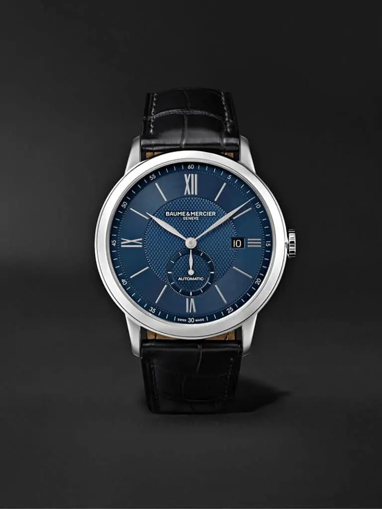 Baume Mercier Classima Automatic 42mm Stainless Steel and Alligator Watch