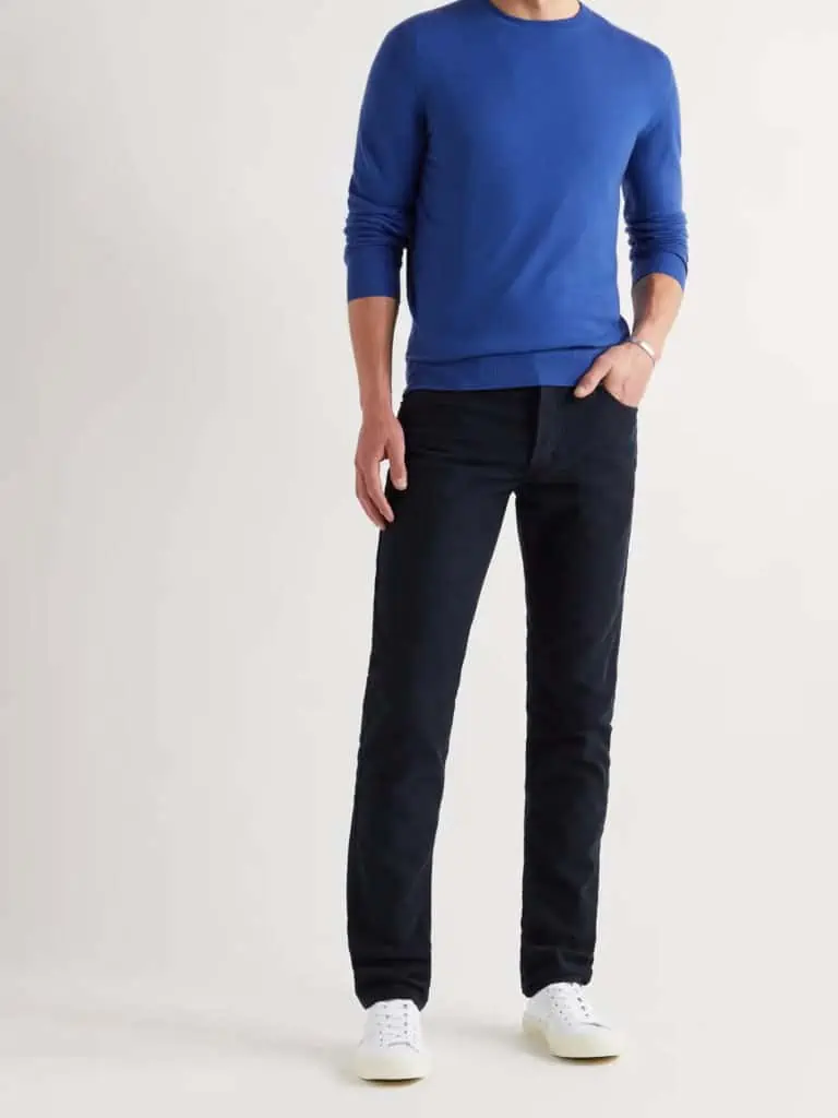 TOM FORD's 'Cambridge' sneakers are a natural match for casual shirts and jeans