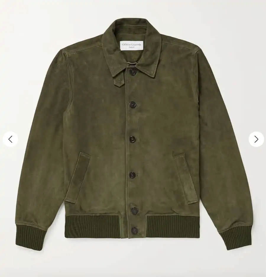 Power Casual For Men Includes This Valentin Suede Jacket