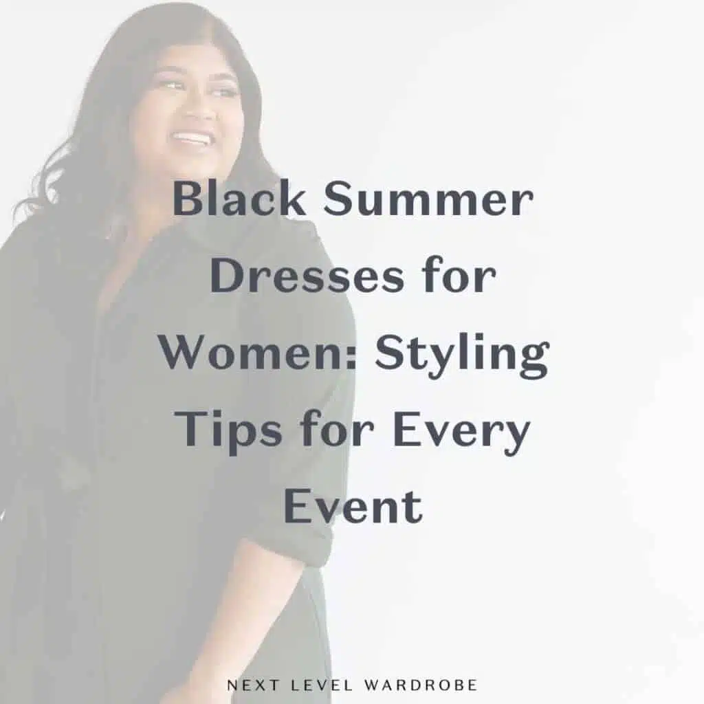 Black Summer Dresses For Women