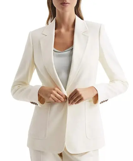 Outfits For Women Over 50 Reiss Ember Single Breasted Blazer