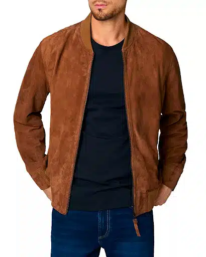 BLANKNYC Suede Bomber Jacket For Mens Fall Jackets