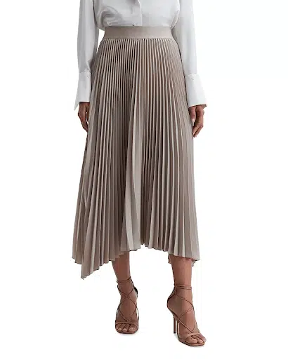 Women’s Business Conference Taupe Skirt By Reiss