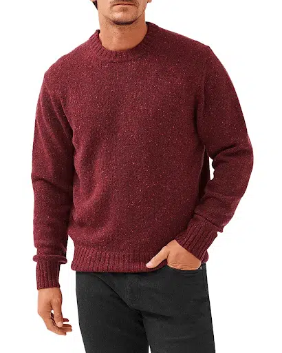 Polished and professional crew neck sweater by Rodd & Gunn