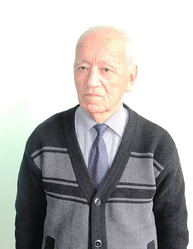 Man wearing a cardigan 