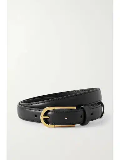 The Row’s Black Leather Belt