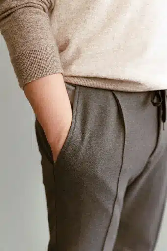 Man with hand in pocket 