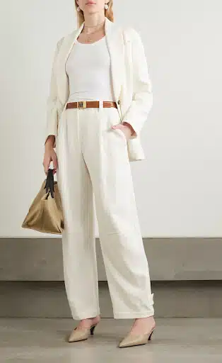 White Blazer by Brunello Cucinelli
