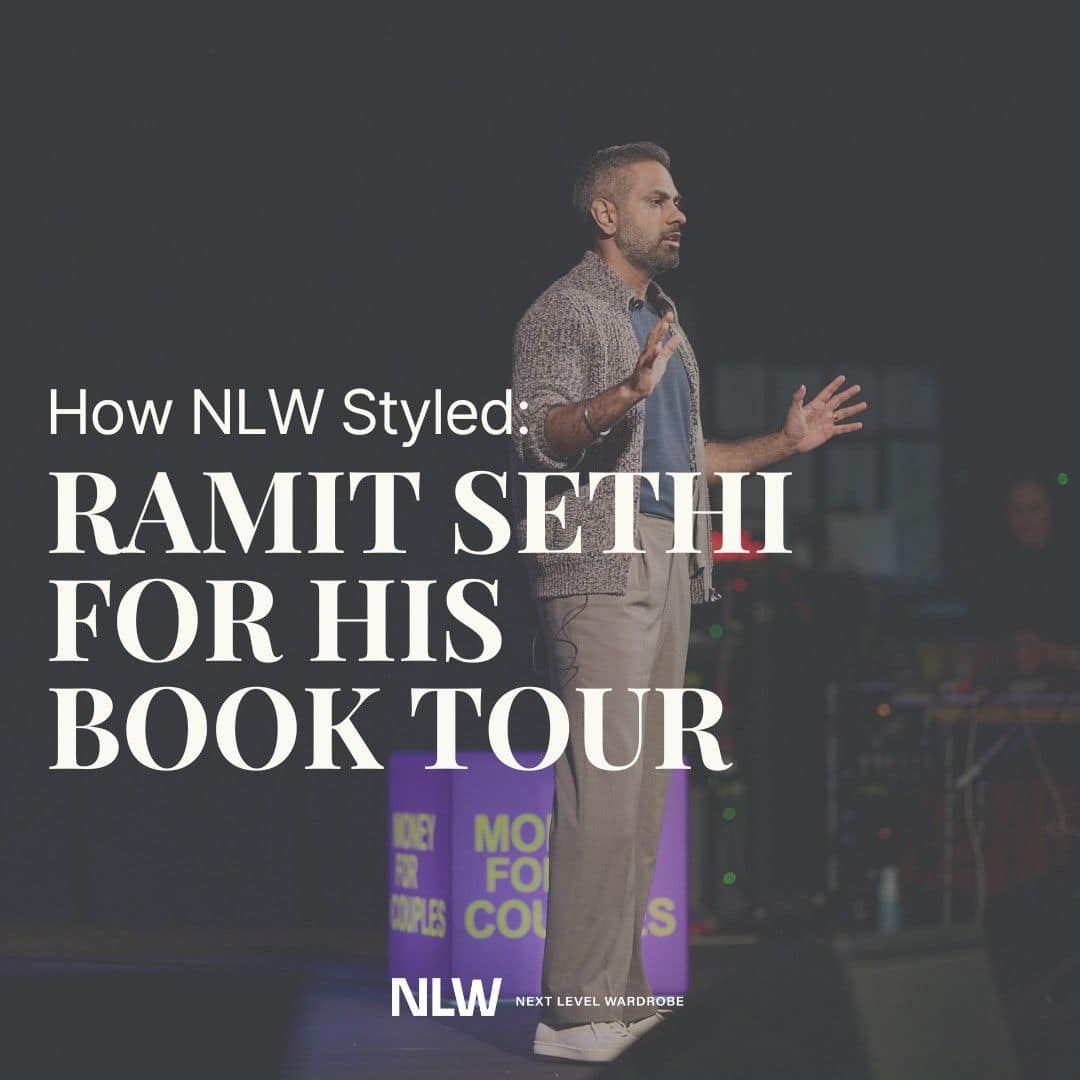 Ramit Innah How NLW Styled Ramit Sethi For His Book Tour | Next Level Wardrobe